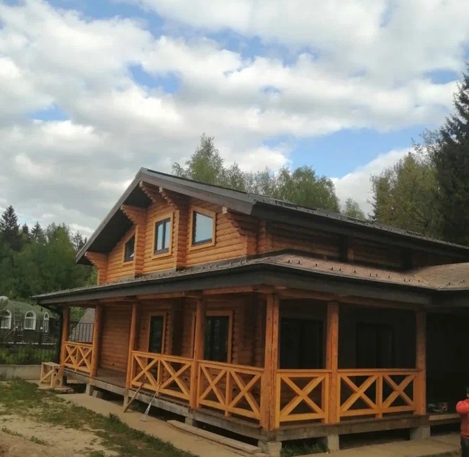 Открытая веранда с террасой